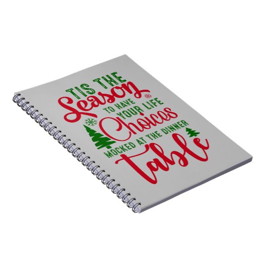 Weihnachts-Designzeit Notizblock (Rechte Seite)