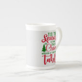 Weihnachts-Designzeit Porzellantasse (Vorderseite Rechts)