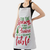 Weihnachts-Designzeit Schürze (InSitu)