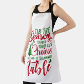 Weihnachts-Designzeit Schürze (InSitu)