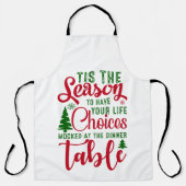 Weihnachts-Designzeit Schürze (Vorderseite)