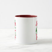 Weihnachts-Designzeit Tasse (Zentrum)