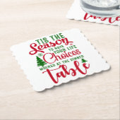 Weihnachts-Designzeit Untersetzer (angewinkelt)