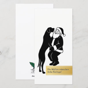 Weihnachts Deutsche Doggen Karten