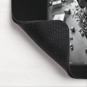 Weihnachts deutscher Kurzzeiger auf Cam Mousepad (Ecke)