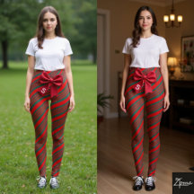 Weihnachts-Diagonalstreifen Rot Grün Schleife