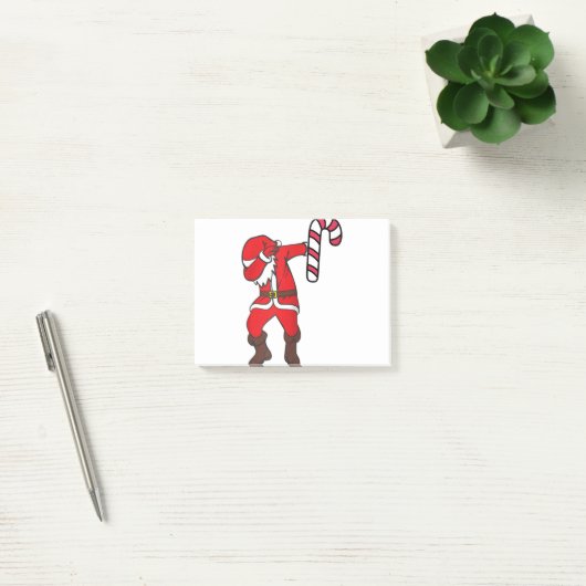 Weihnachts-Ding-Santa-Claus-Süßkarpfen-Tanz-GIF Post-it Klebezettel (Büro)