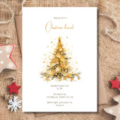 Weihnachts-Dinner Einladung