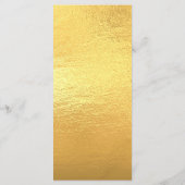 Weihnachts-Dinner-Menü im Party Menükarte (Rückseite)