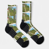 Weihnachts-Dinosaurier Brontosaurus Socken (Rechts)