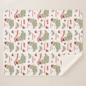 Weihnachts Dinosaurier Santasaurus Name Sherpadecke (Vorderseite (Horizontal))