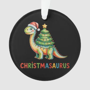 Weihnachts-Dinosaurier T Rex Dino Weihnachtsbaumli Ornament