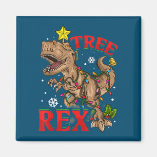 Weihnachts Dinosaurier Tree Rex Lights TRex Xmas G Magnet