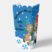 Weihnachts-DK-Gefälligkeitsboxen Geschenkschachtel (Rückseite)