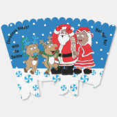 Weihnachts-DK-Gefälligkeitsboxen Geschenkschachtel (Ungeklappt)