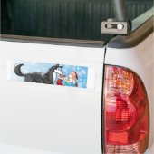 Weihnachts-Doggies! Autoaufkleber (Auf Lkw)