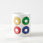 Weihnachts-Donuts-Kaffeetasse Kaffeetasse (Mittel)