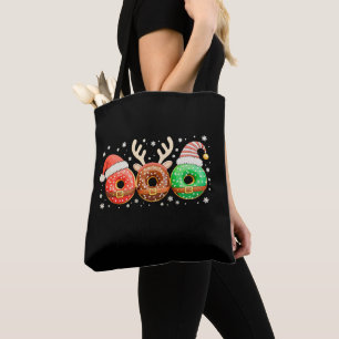 Weihnachts-Donuts Santa Rentier Xmas Donut Tasche