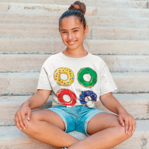 Weihnachts-Donuts-T-Shirt T-Shirt