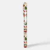 Weihnachts-Doodle-iPhone/iPad-Hülle Case-Mate iPhone Hülle (Rückseite / Links)