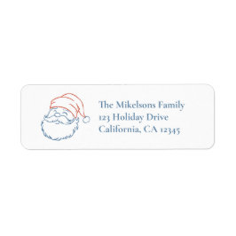 Weihnachts-Doodle-Line