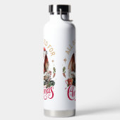 Weihnachts-Drache mit Buch Trinkflasche (links)