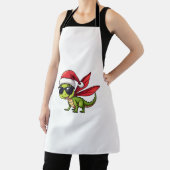 Weihnachts-Dragonfly-Weihnachtsmannmütze Funny Xma Schürze (InSitu)