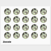 Weihnachts-Dream-Sticker Runder Aufkleber (Blatt)