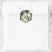 Weihnachts-Dream-Sticker Runder Aufkleber (Tasche)