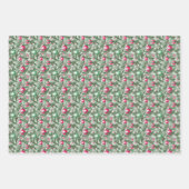 Weihnachts-Dreierpack Geschenkpapier Set (Vorderseite)