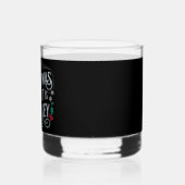 Weihnachts Drink Whiskey Liebhaber Drinker Sprichw Whiskyglas (Rechts)