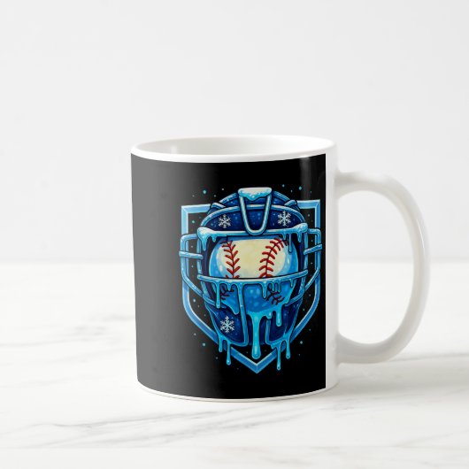Weihnachts-Drip-Baseball-Fangmaske Eiscreme-Tropf Kaffeetasse (Rechts)