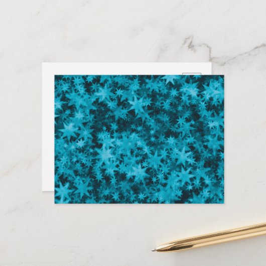 Weihnachts-Echo Postkarte (Vorderseite/Rückseite Beispiel)