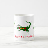 Weihnachts-Echsen-Tasse Kaffeetasse (Mittel)