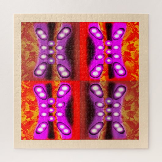 Weihnachts-Edelsteine-Kunst Puzzle (Vertikal)