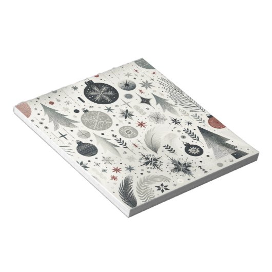 Weihnachts-Editor Notizblock (angewinkelt)