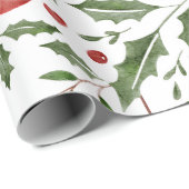 Weihnachts Efeu Geschenkpapier (Rolleneckpunkt)
