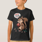 Weihnachts-Eichhörnchen Lights Mpi Eichhörnchen Xm T-Shirt (Vorderseite)
