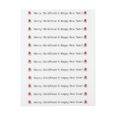 Weihnachts-Eierkarton-Siegel temperfest (Bogen)