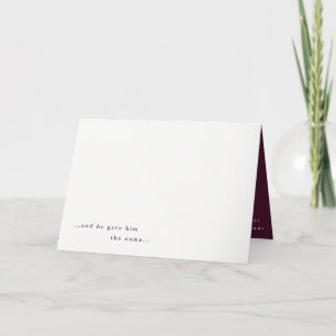 Weihnachts-Einfachheit-Fotokarte Feiertagskarte