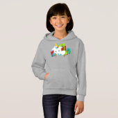 Weihnachts-Einhorn, Geschenke, Geschenke, Geschenk Hoodie (Vorne ganz)