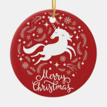 Weihnachts Einhorn