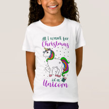 Weihnachts-Einhorn Magischer Regenbogen Grün Lila