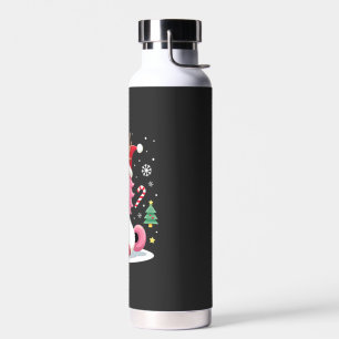 Weihnachts Einhorn Süß Magisch Xmas Kleinkind Mädc Trinkflasche