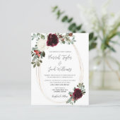 Weihnachts-Einladung (Stehend Vorderseite)