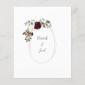 Weihnachts-Einladung (Rückseite)