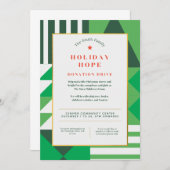 Weihnachts-Einladung Einladung (Vorne/Hinten)