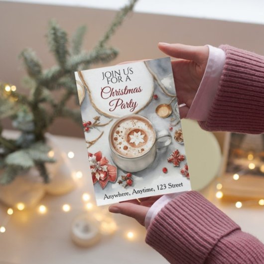 Weihnachts-Einladung Hyge skandinavischen Stil Einladung