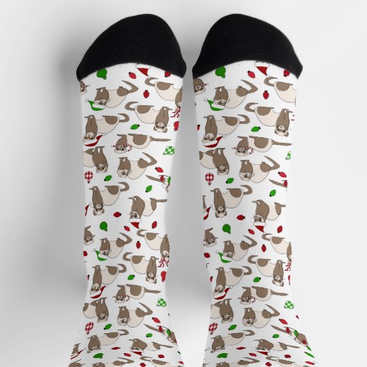 Weihnachts-Eissocken Socken (Oben)