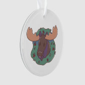 Weihnachts-Elch Ornament (Vorderseite)